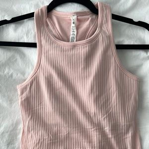 Lululemon Pink Yoga Tank Top